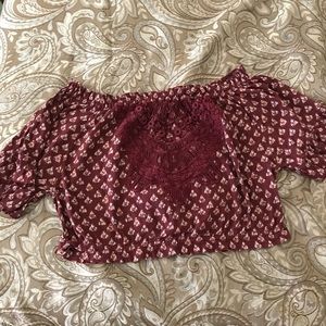 Cute off the shoulder top